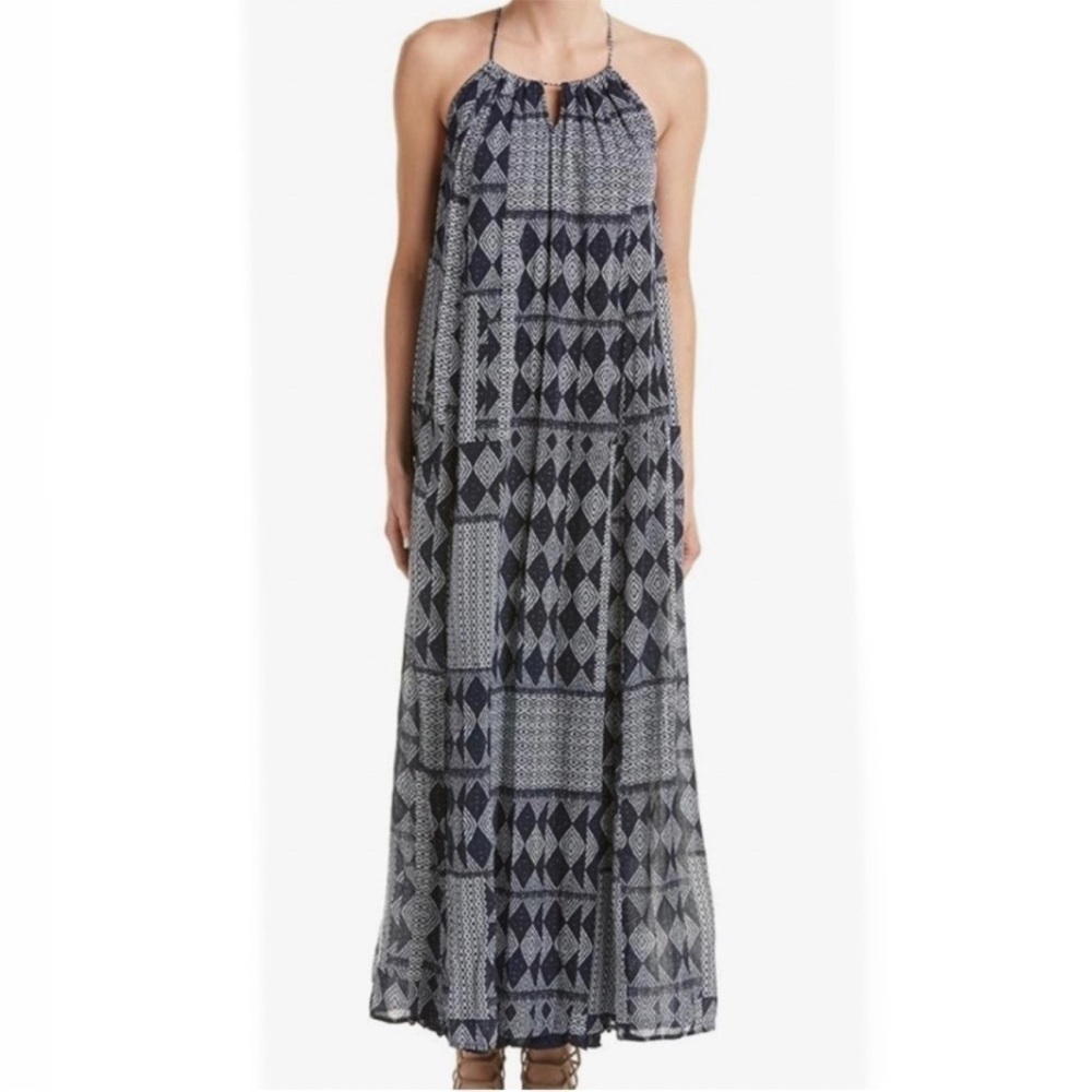 NWT Velvet By Graham & Spencer Mali Print Maxi Dress